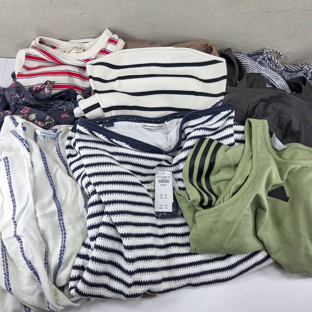 Reseller Lot of 9 Womens S M Mixed Brand Casual Dresses Jumpsuits Inventory